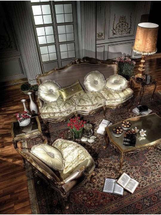 Диван ASNAGHI INTERIORS Gold collection GD2003