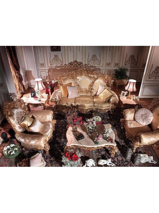 Диван ASNAGHI INTERIORS Gold collection GD3803