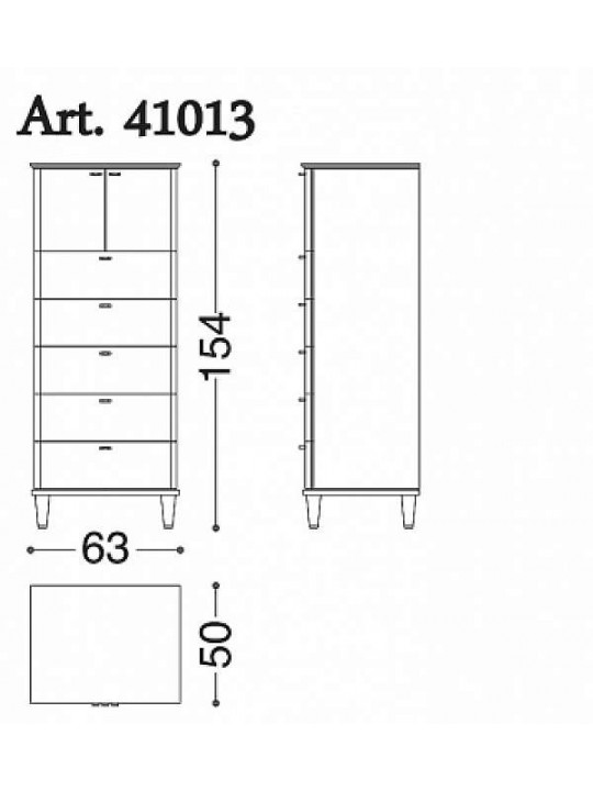 Комод ANGELO CAPPELLINI Opera 41013