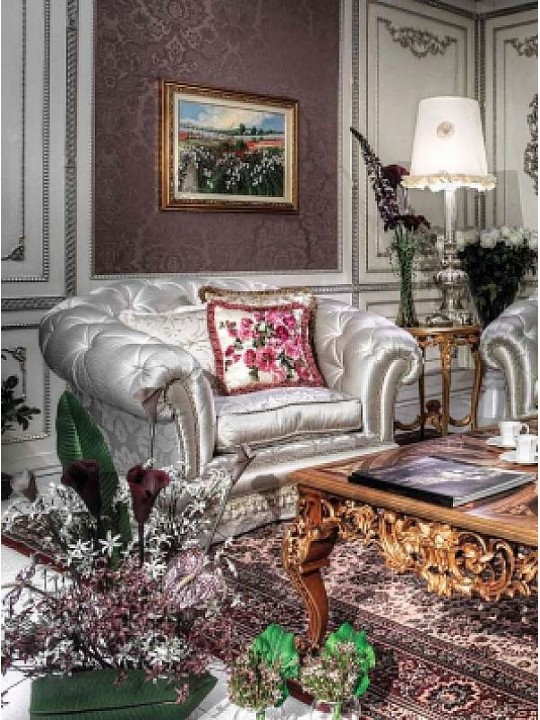 Кресло ASNAGHI INTERIORS New classic collection IT2801