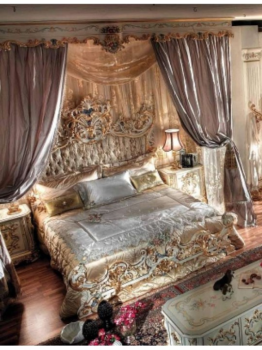 Кровать ASNAGHI INTERIORS Gold collection GD3601