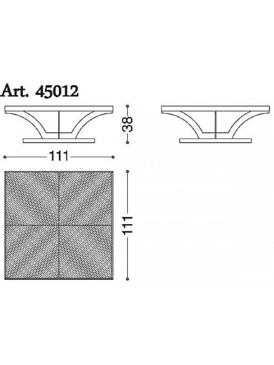Стол журнальный ANGELO CAPPELLINI Opera 45012